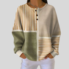Dorothy | Colour-Block Waffle Henley Top