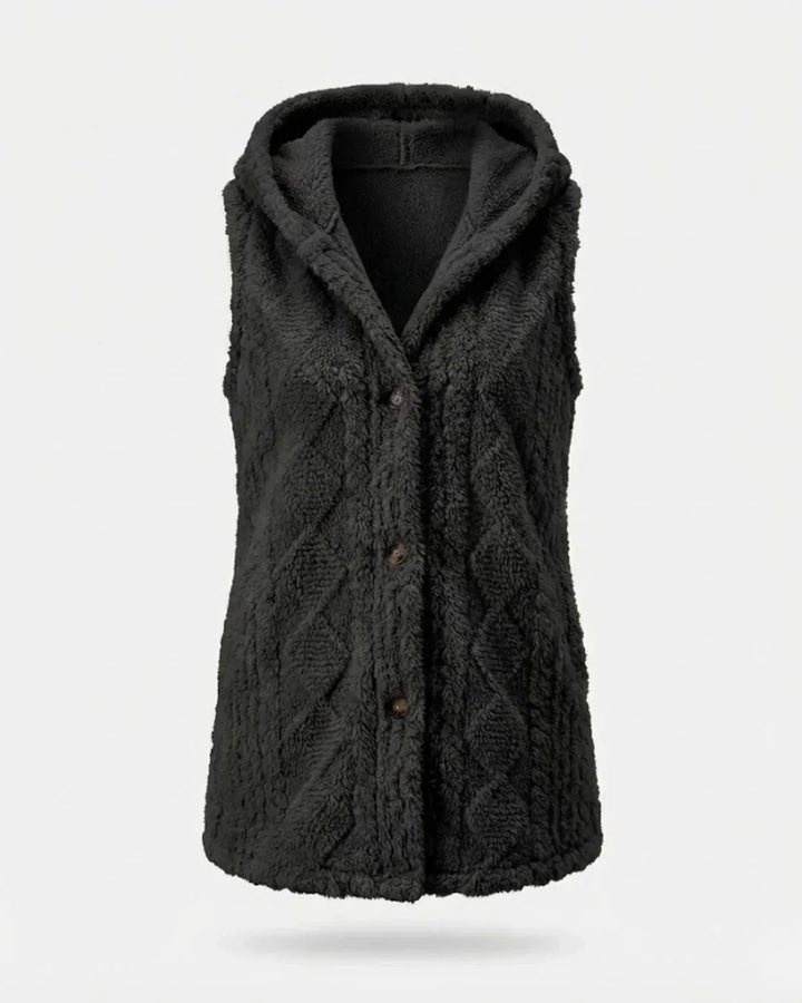 Evanna | Hooded Sleeveless Vest