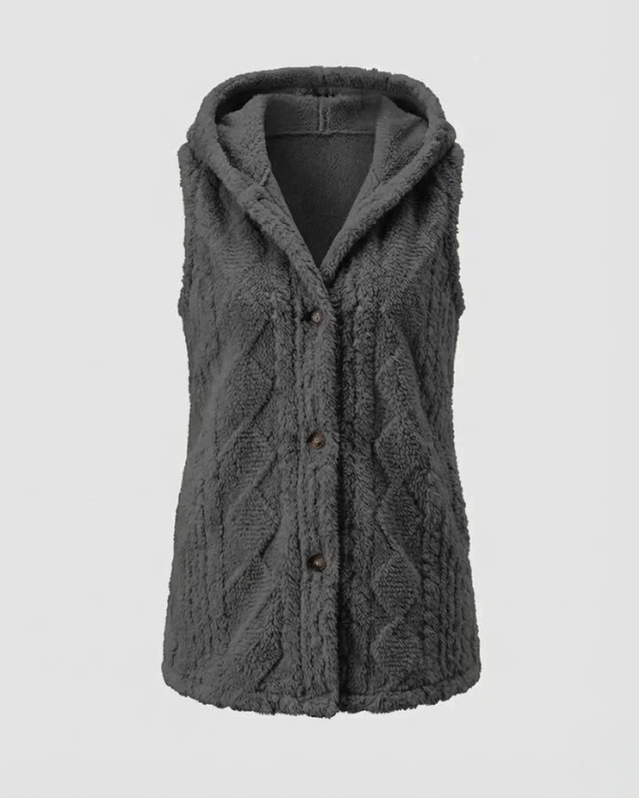 Evanna | Hooded Sleeveless Vest