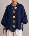 Elara | Oversized Button Knit Cardigan