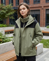 Women's 3-in-1 Fleece Winter Jacket with Hood