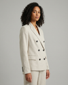 Linen Blazer Jacket – Chic Breathable Summer Outerwear