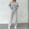 Women's Cozy Hooded Sweatshirt and Joggers Two-Piece Set