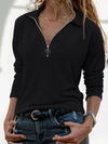 Georgia | Refined Half-Zip Top