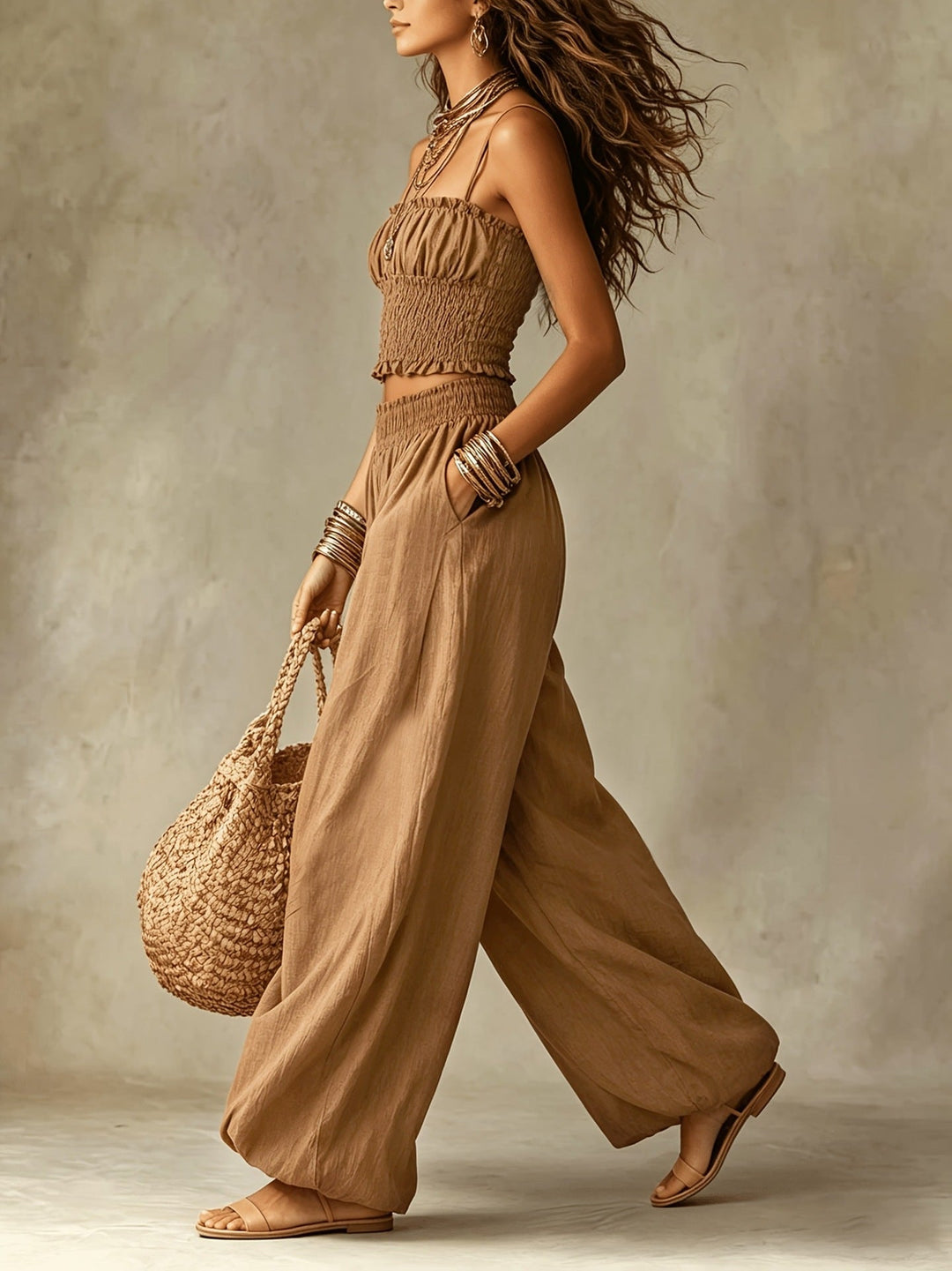 Marisol | Smocked Two-Piece Set