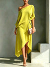 Suziene - Elegant Asymmetrical Dress