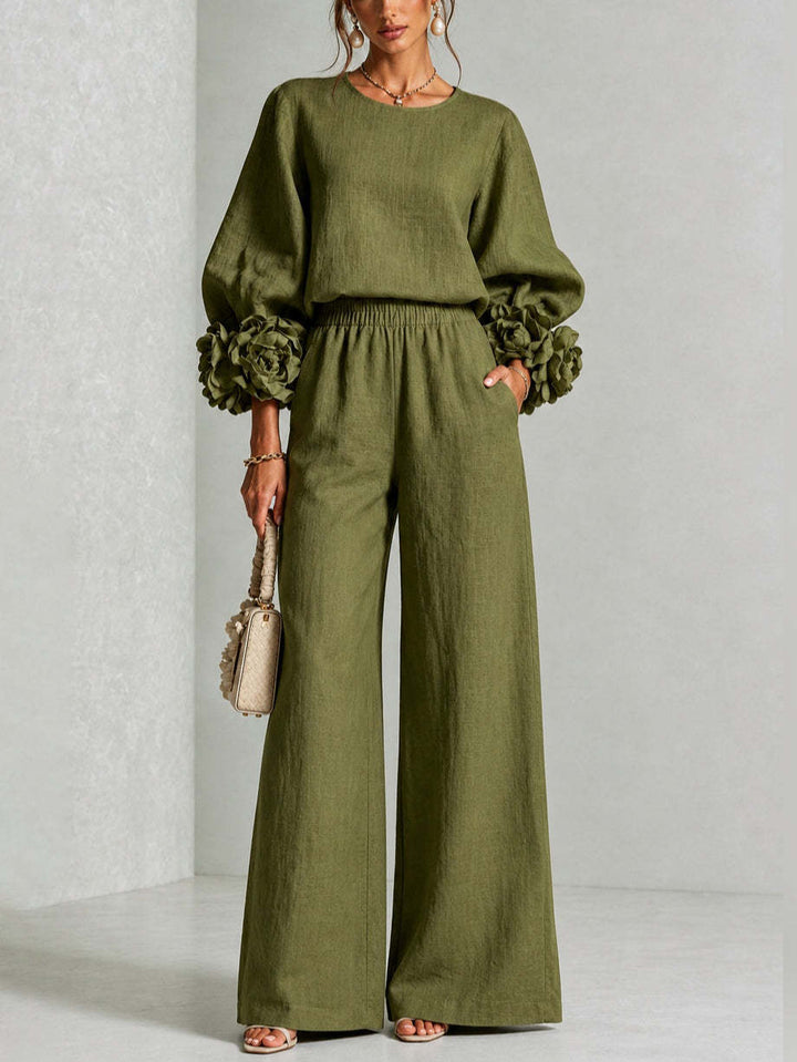 ROSALIE™ FLORAL CUFF TWO-PIECE SET