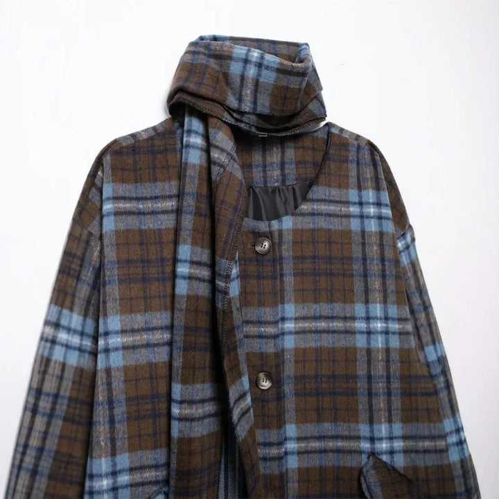 Eleanor | Timeless Plaid Wool Coat
