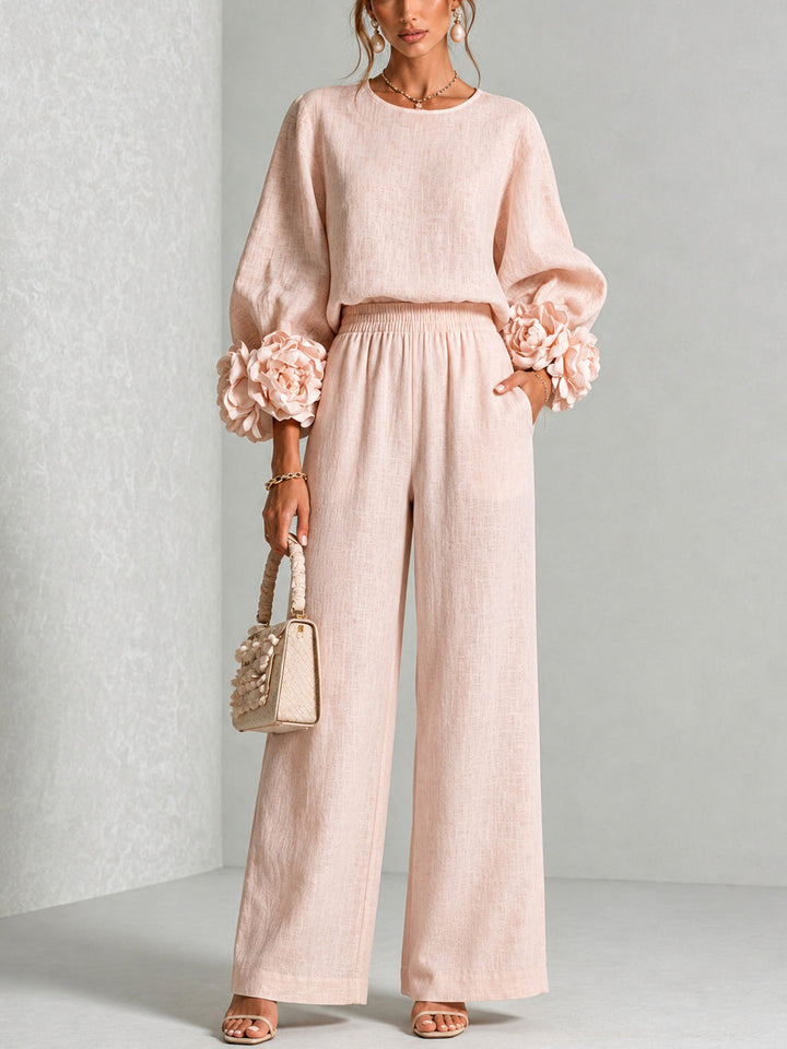 ROSALIE™ FLORAL CUFF TWO-PIECE SET