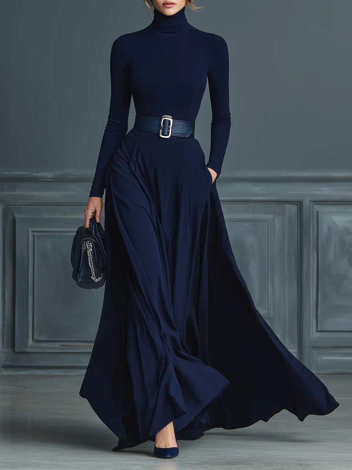 Serena™ | Elegant Knit Maxi Dress