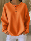 Clara | Cozy Waffle Knit Henley