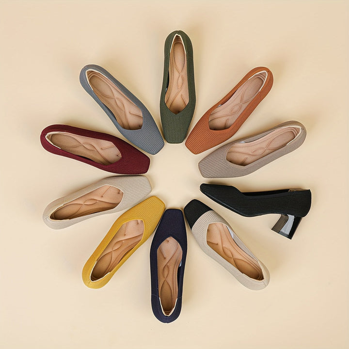 Marie | Comfortable Platform Heels with Classic Elegance