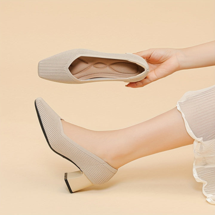 Marie | Comfortable Platform Heels with Classic Elegance