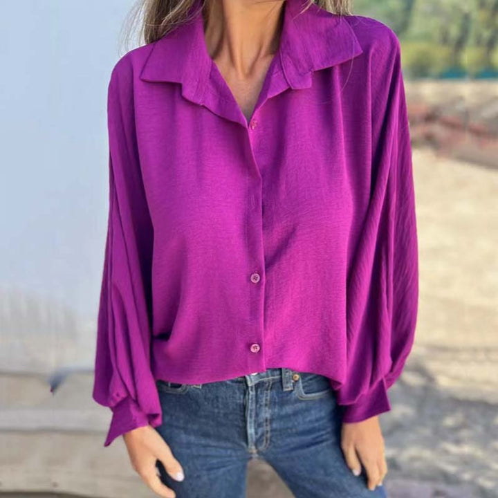 Aria Button-Up Blouse
