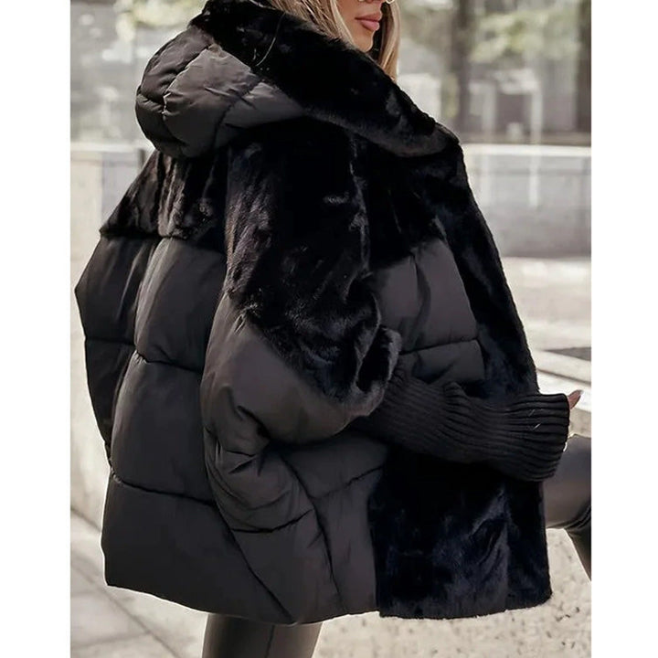 Marcelle | Elegant Faux Fur Puffer Jacket